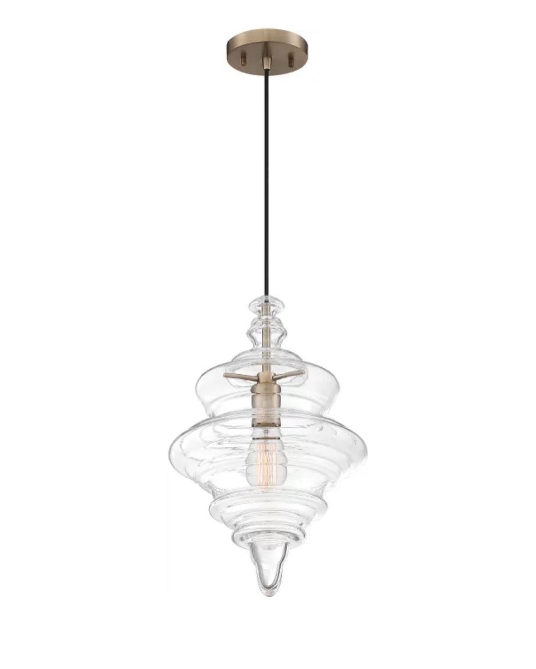 Elegant Glass Pendant Light