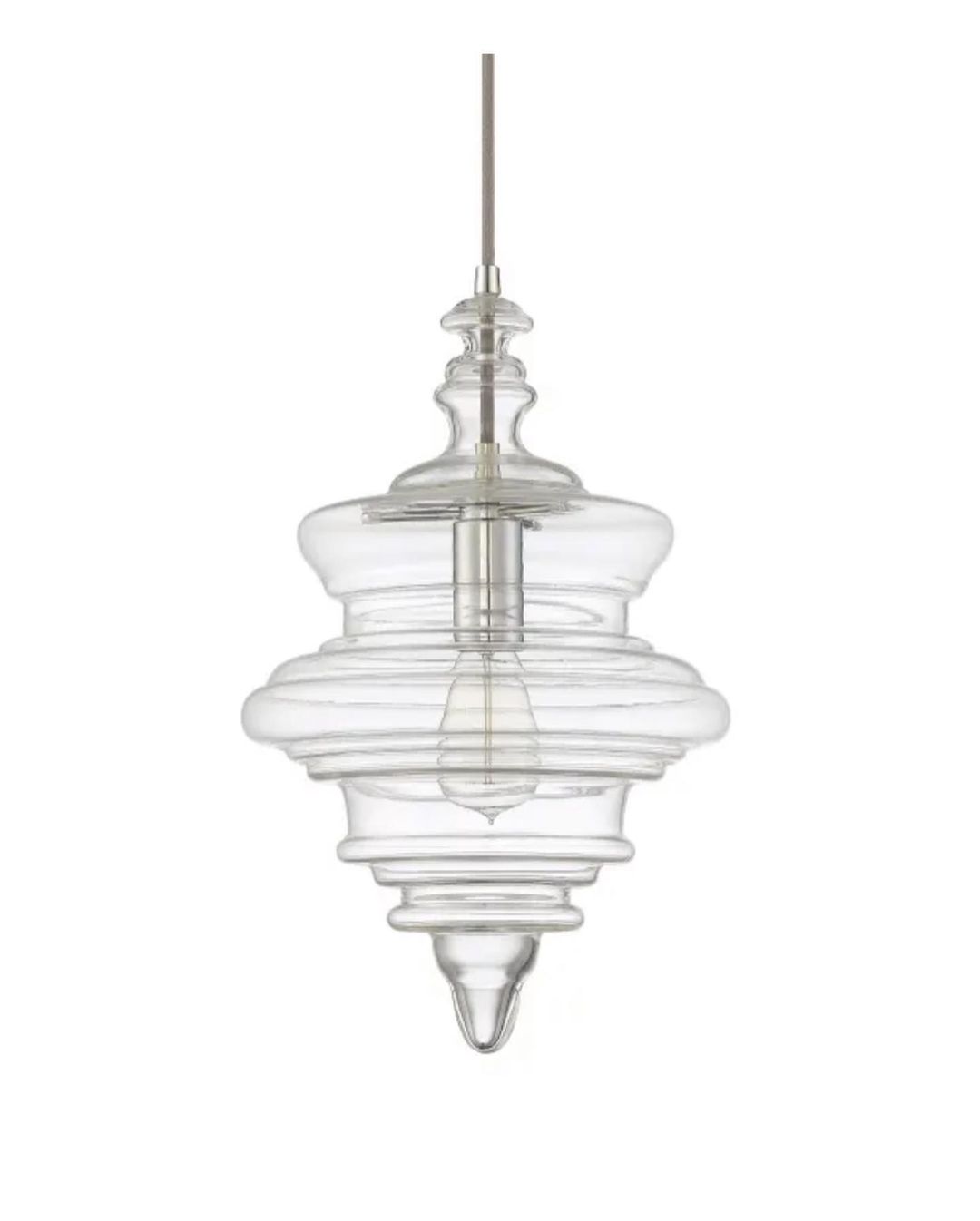 Elegant Glass Pendant Light