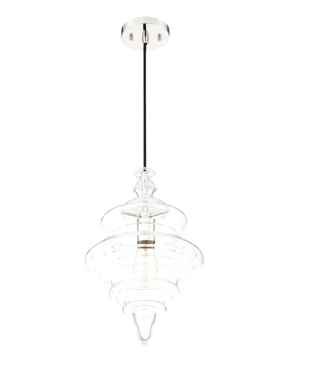 Elegant Glass Pendant Light