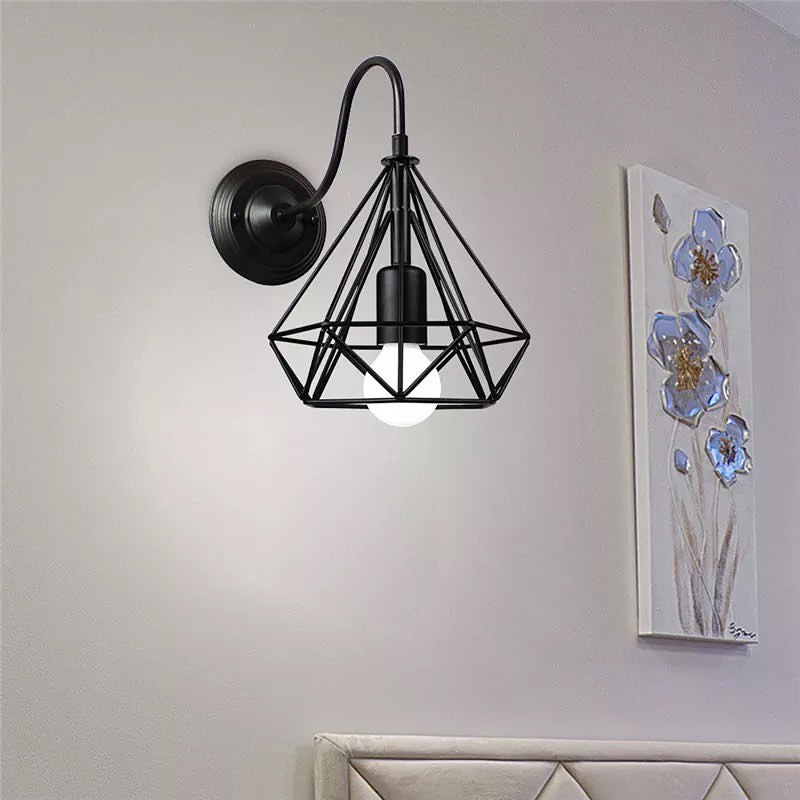 Industrial Cage Wall Lights