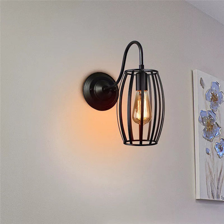 Industrial Cage Wall Lights