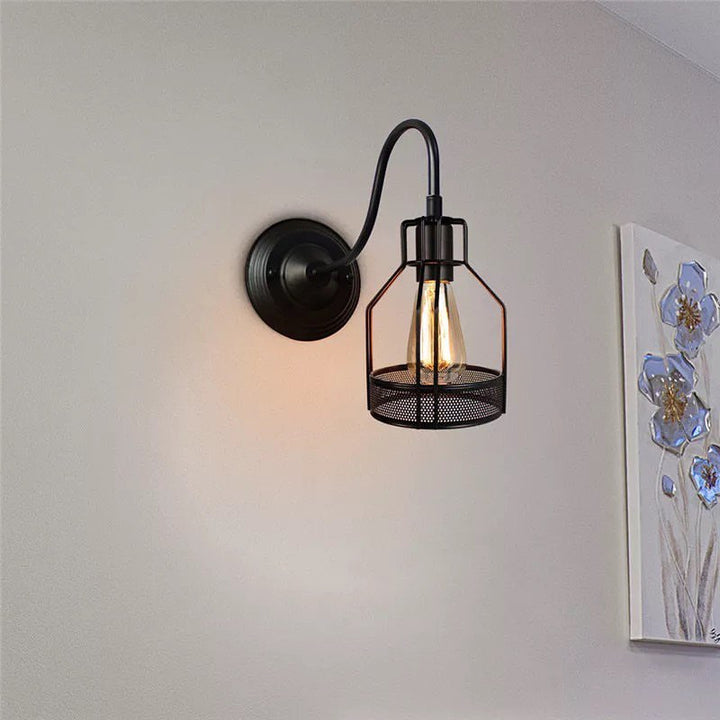 Industrial Cage Wall Lights