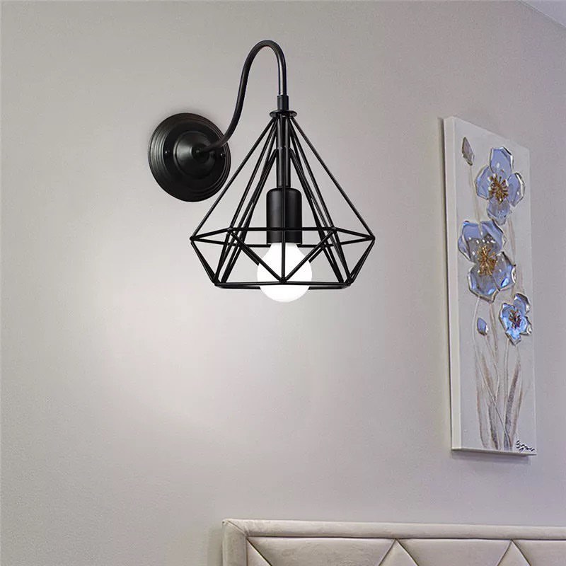 Industrial Cage Wall Lights