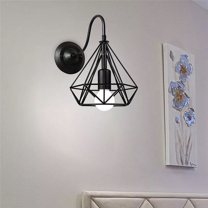 Industrial Cage Wall Lights