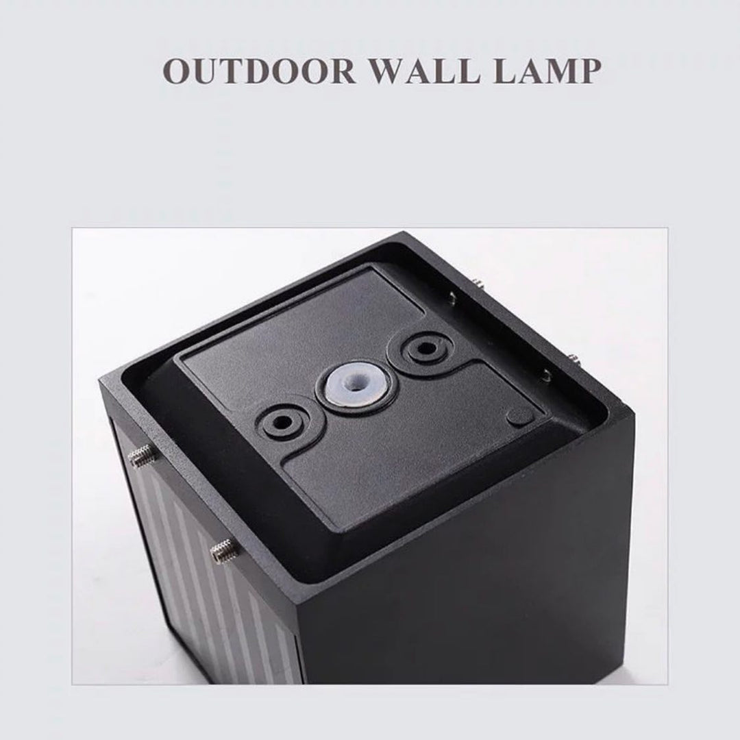 Modern LED Outdoor Wall Light with Dual Beam Effect