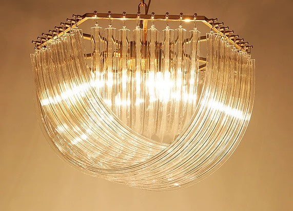 Luxurious Crystal Flush Mount Ceiling Light