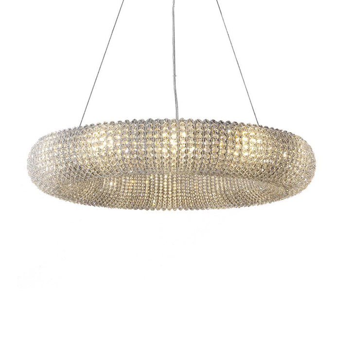 Luxurious Crystal Ring Chandelier