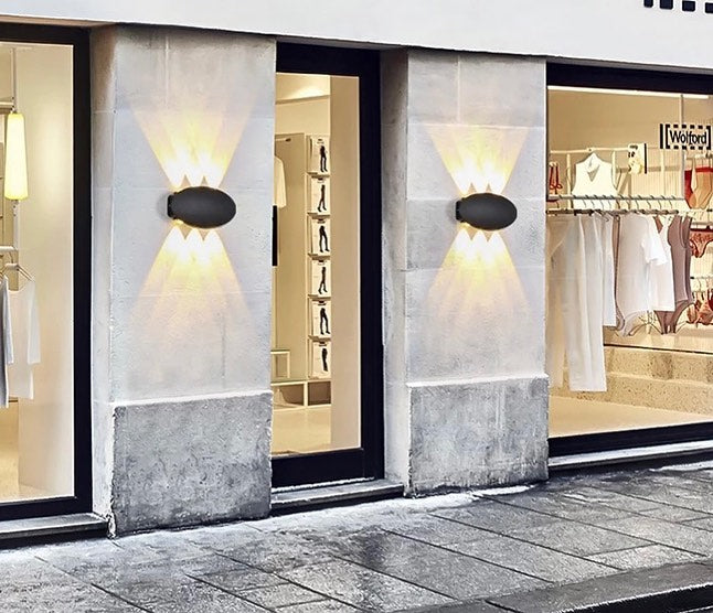 Modern Black LED Wall Light