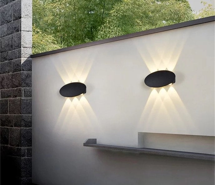 Modern Black LED Wall Light