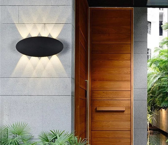 Modern Black LED Wall Light