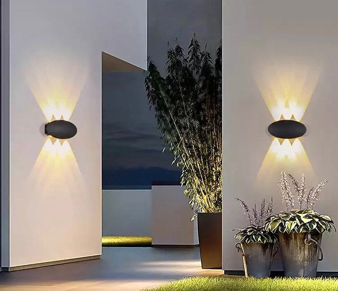 Modern Black LED Wall Light