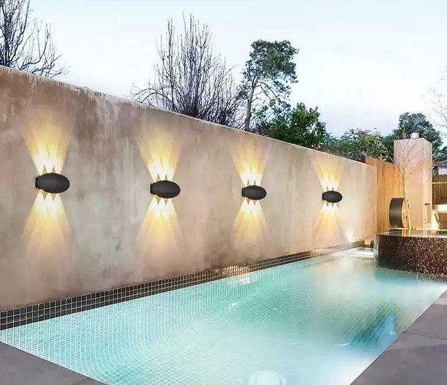 Modern Black LED Wall Light