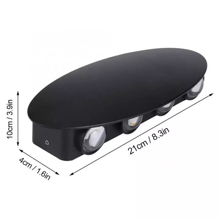 Modern Black LED Wall Light