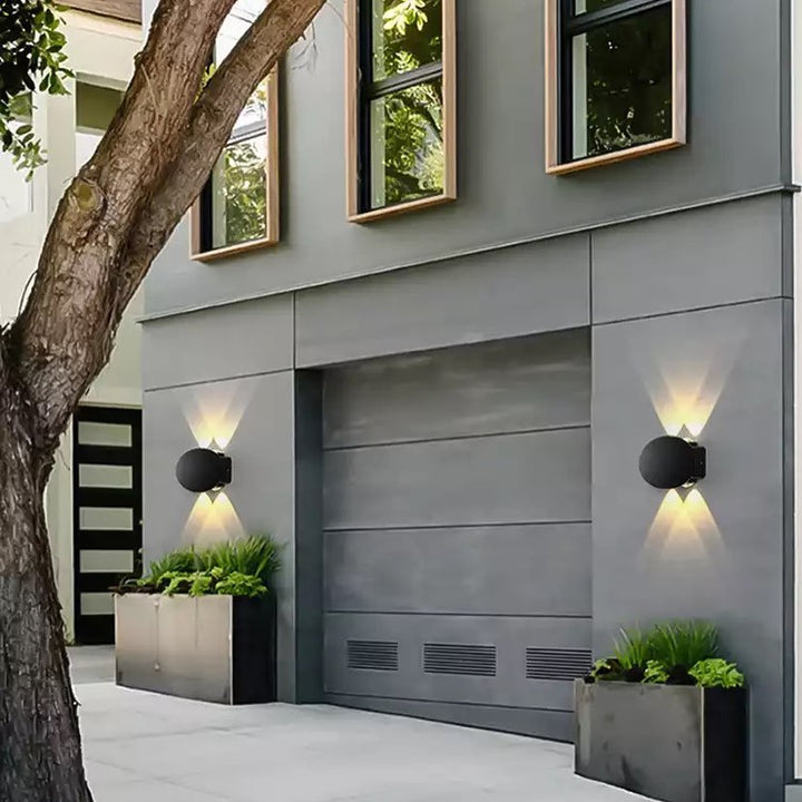 Modern Black LED Wall Light