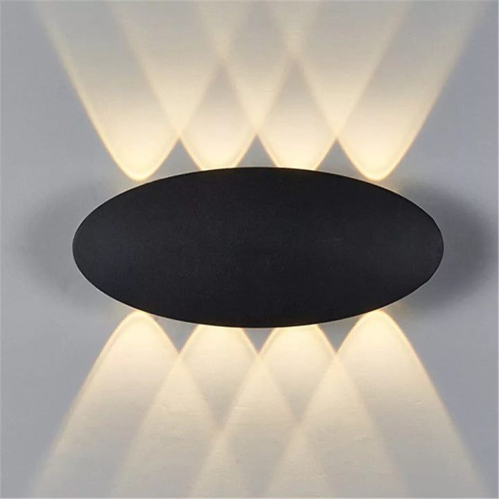 Modern Black LED Wall Light