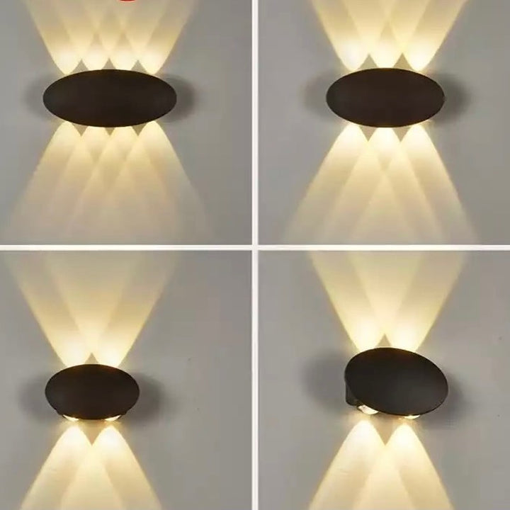 Modern Black LED Wall Light