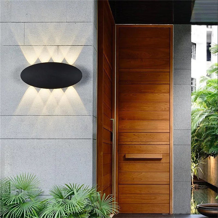 Modern Black LED Wall Light