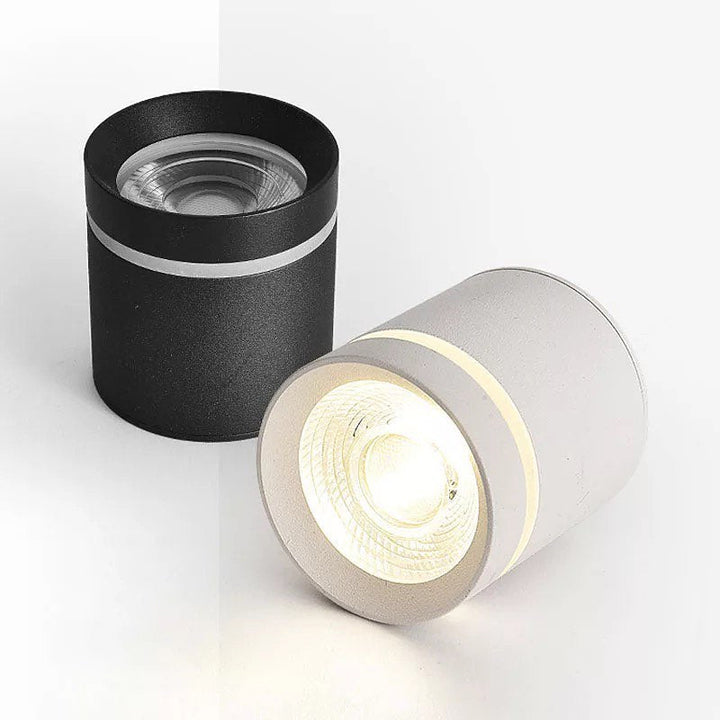 Modern LED Ceiling Spotlights - Sleek Cylindrical Design