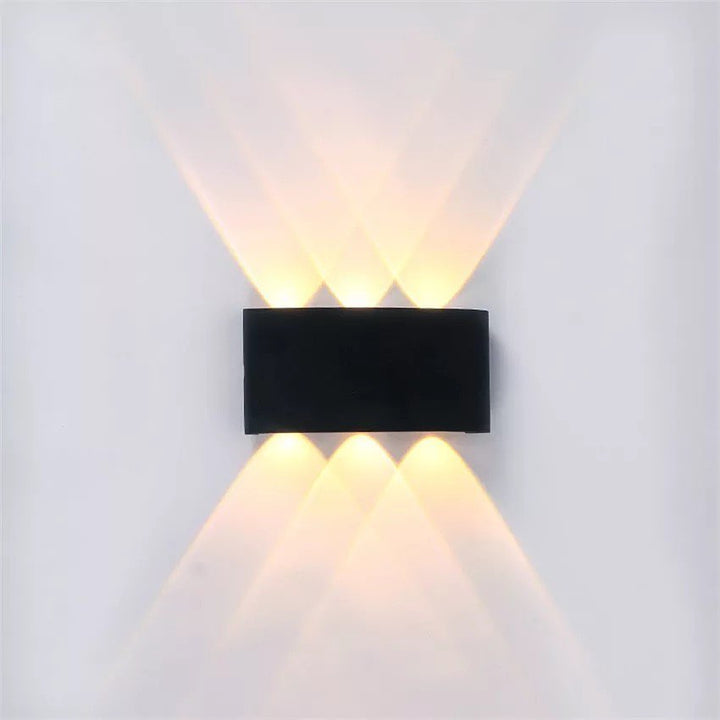 Modern LED Decorative Outdoor Wall Light - Up and Down Glow