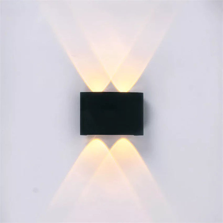 Modern LED Decorative Outdoor Wall Light - Up and Down Glow