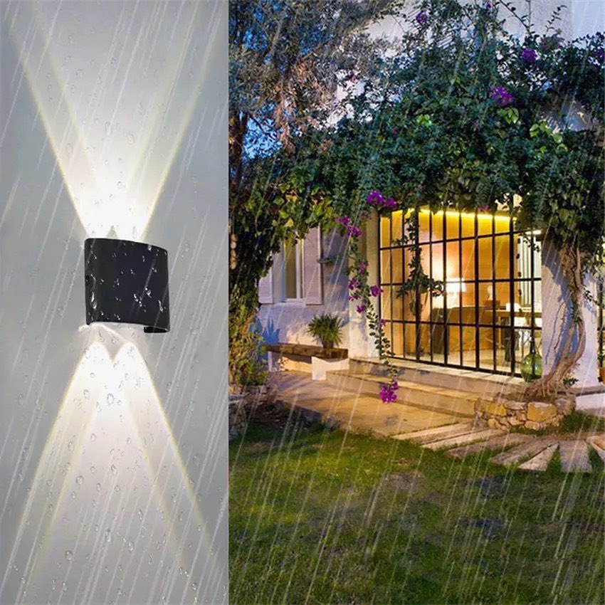 Modern LED Decorative Outdoor Wall Light - Up and Down Glow