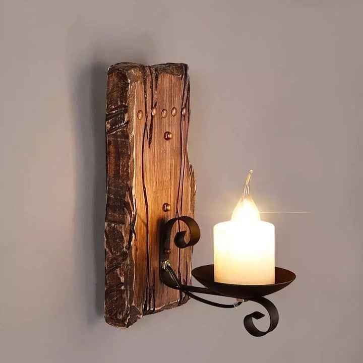 Rustic Wall Lights - Candle Designs