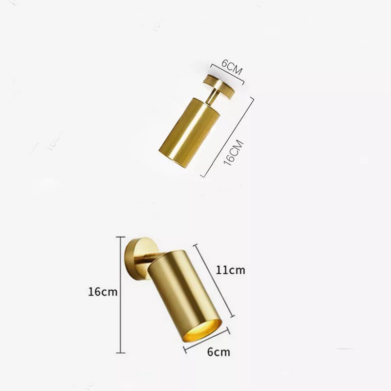 Modern Adjustable Gold Ceiling Spotlight