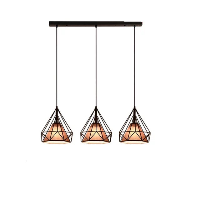 Modern Geometric Wireframe Pendant Lights