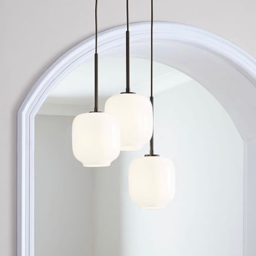 Frosted Glass Pendant Light