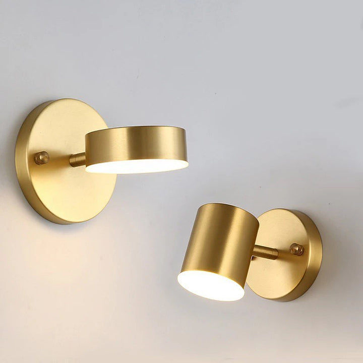 Modern LED Adjustable Wall Light with Gold Finish