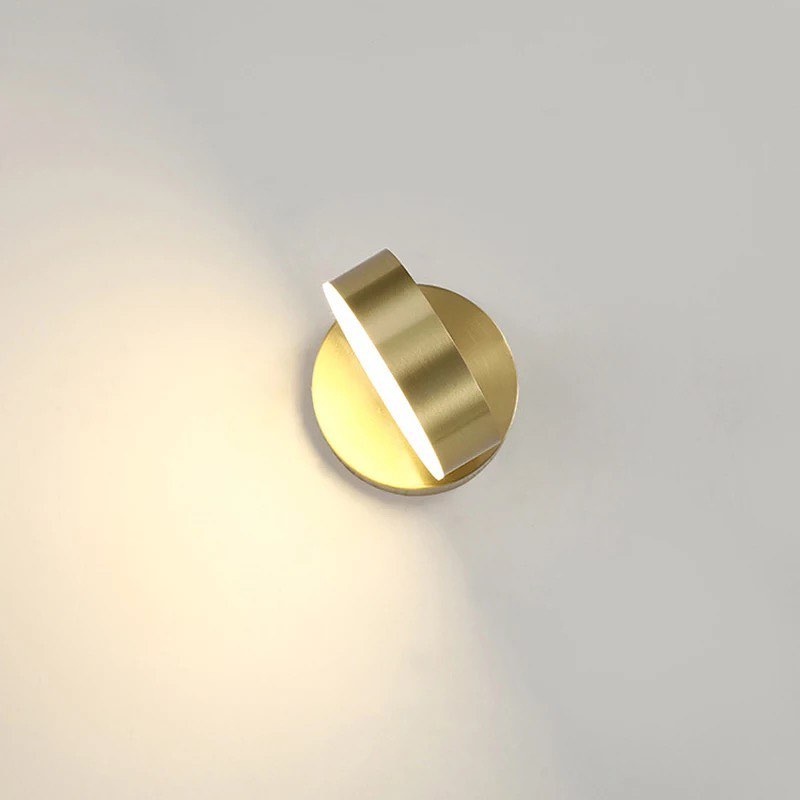 Modern LED Adjustable Wall Light with Gold Finish