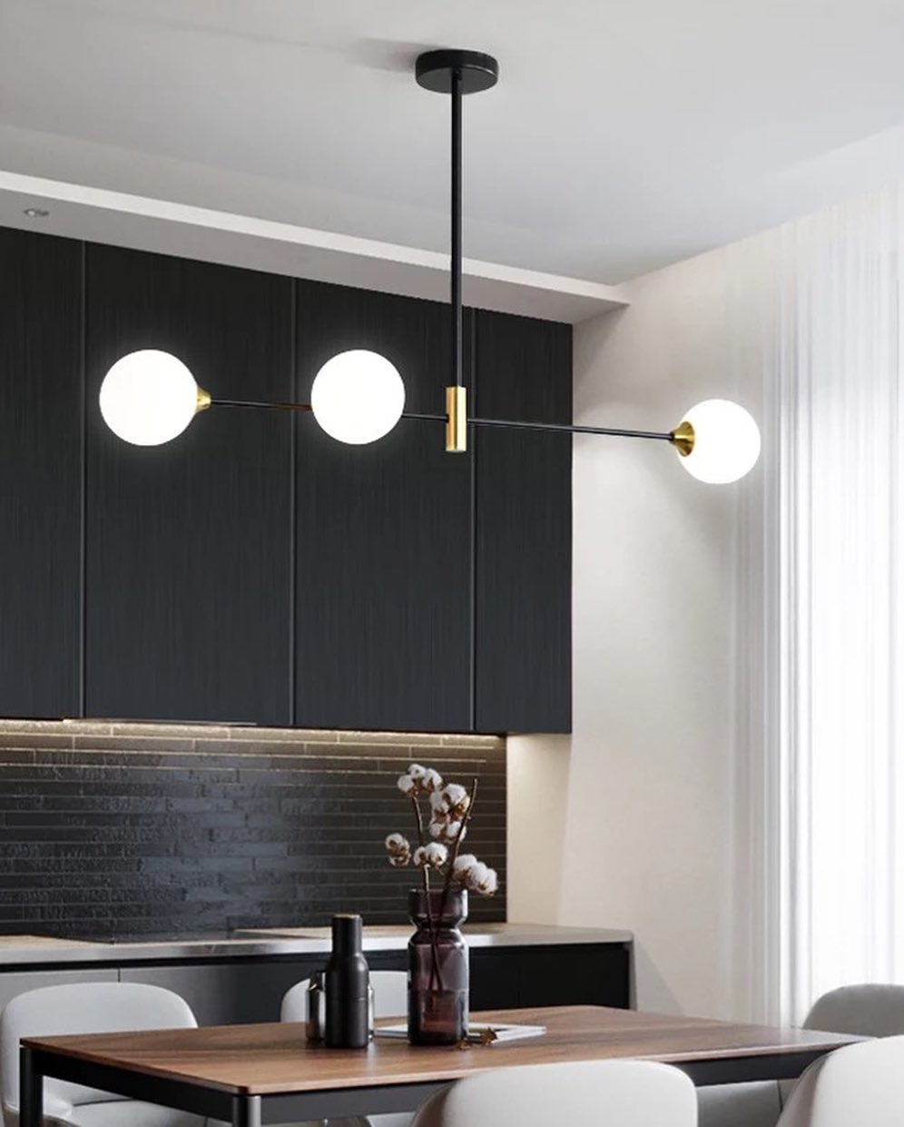 Modern Linear Pendant Light