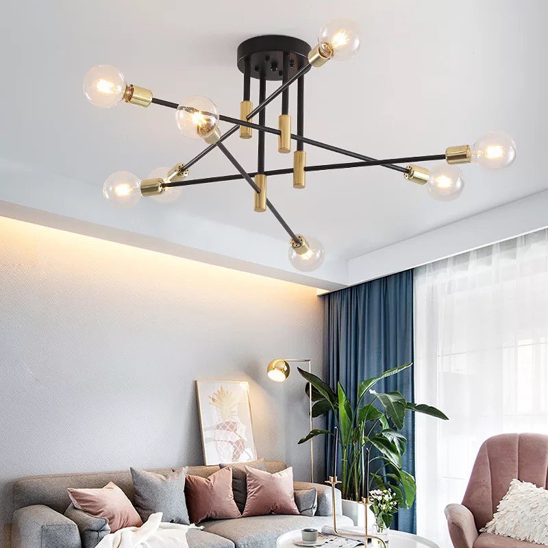 Modern Branch-Style Ceiling Light =