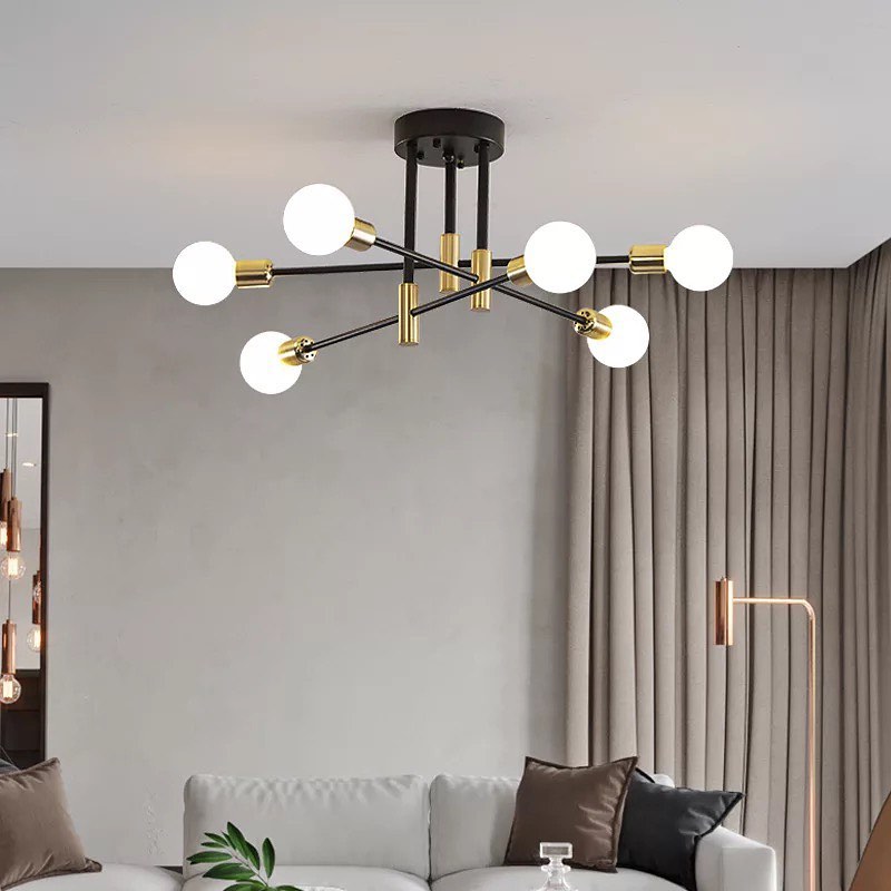 Modern Branch-Style Ceiling Light =