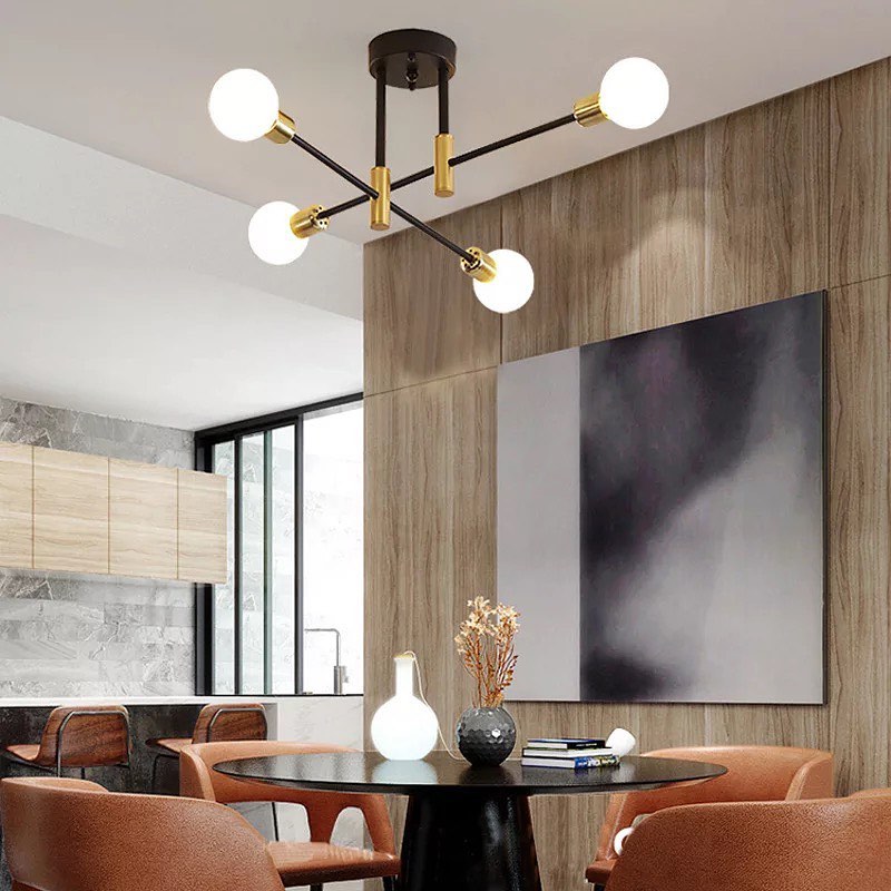 Modern Branch-Style Ceiling Light =