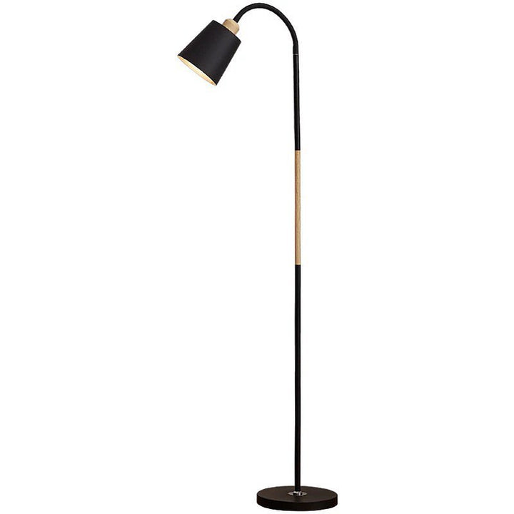 Modern Black and Gold Adjustable Floor Lamp