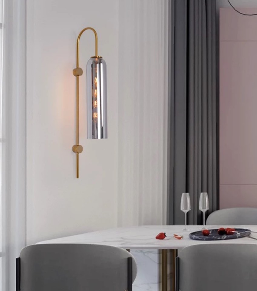 Modern Cylinder Wall Sconce Light