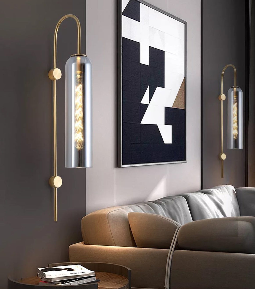 Modern Cylinder Wall Sconce Light