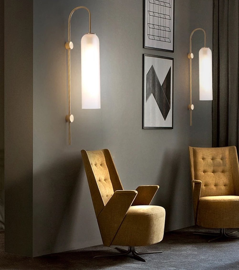 Modern Cylinder Wall Sconce Light