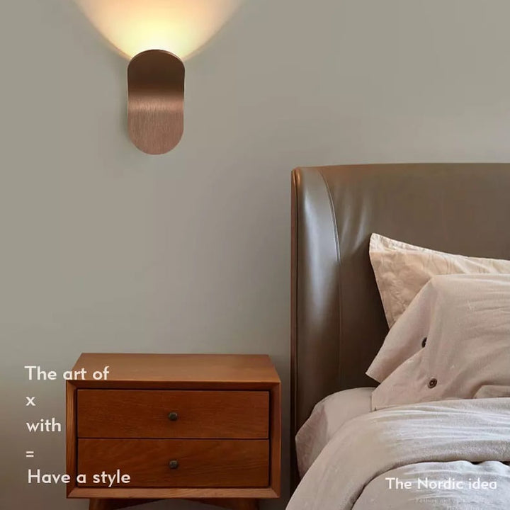 Minimalist Wall Light with Organic Shape