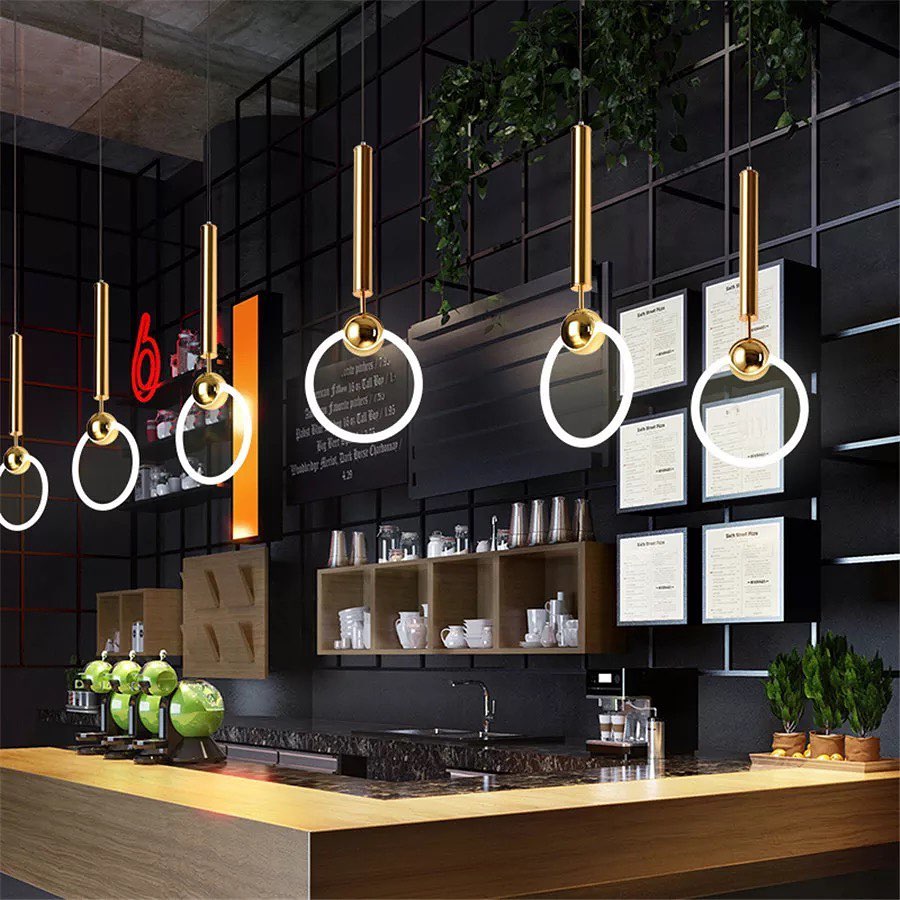 Modern LED Loop Pendant Light