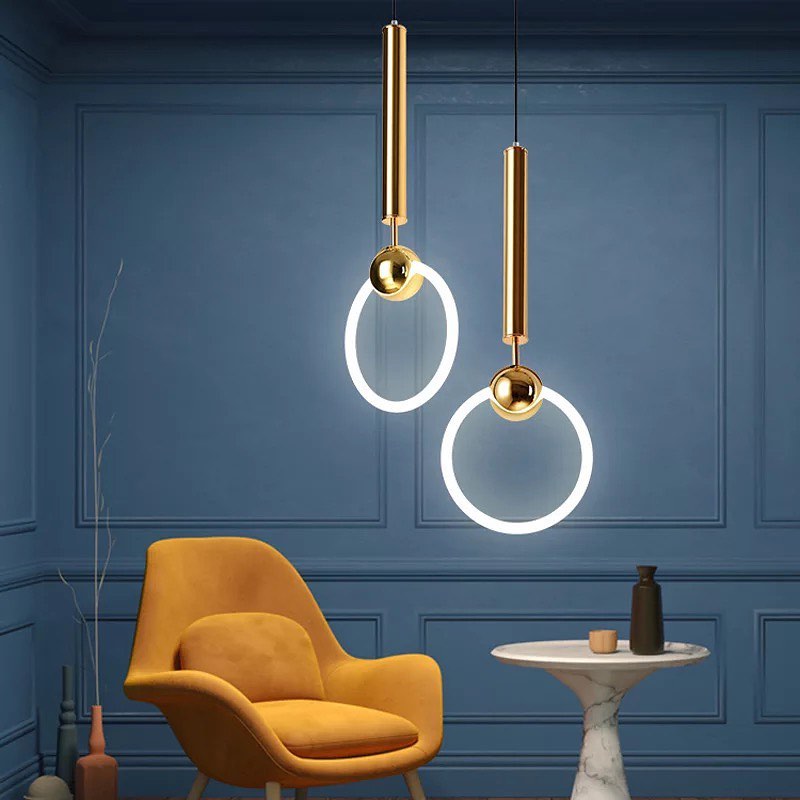 Modern LED Loop Pendant Light