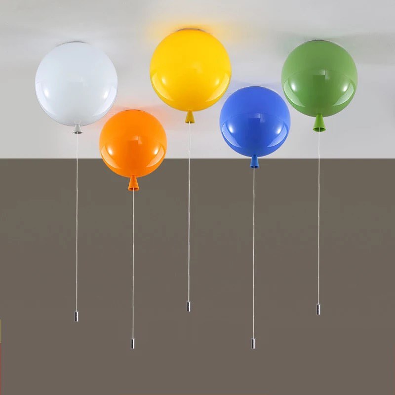 Playful Balloon Ceiling Lights - Multicolor for Kids Room