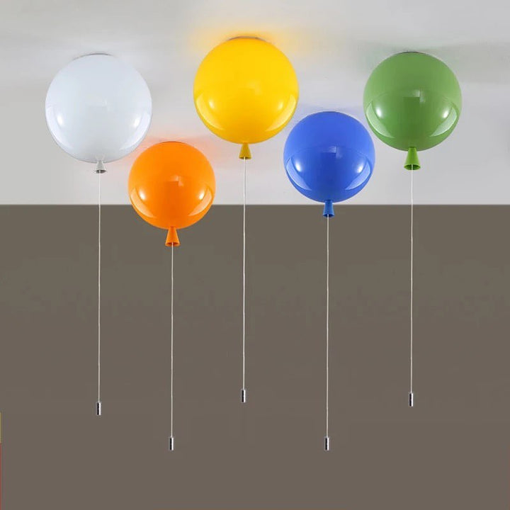 Playful Balloon Ceiling Lights - Multicolor for Kids Room