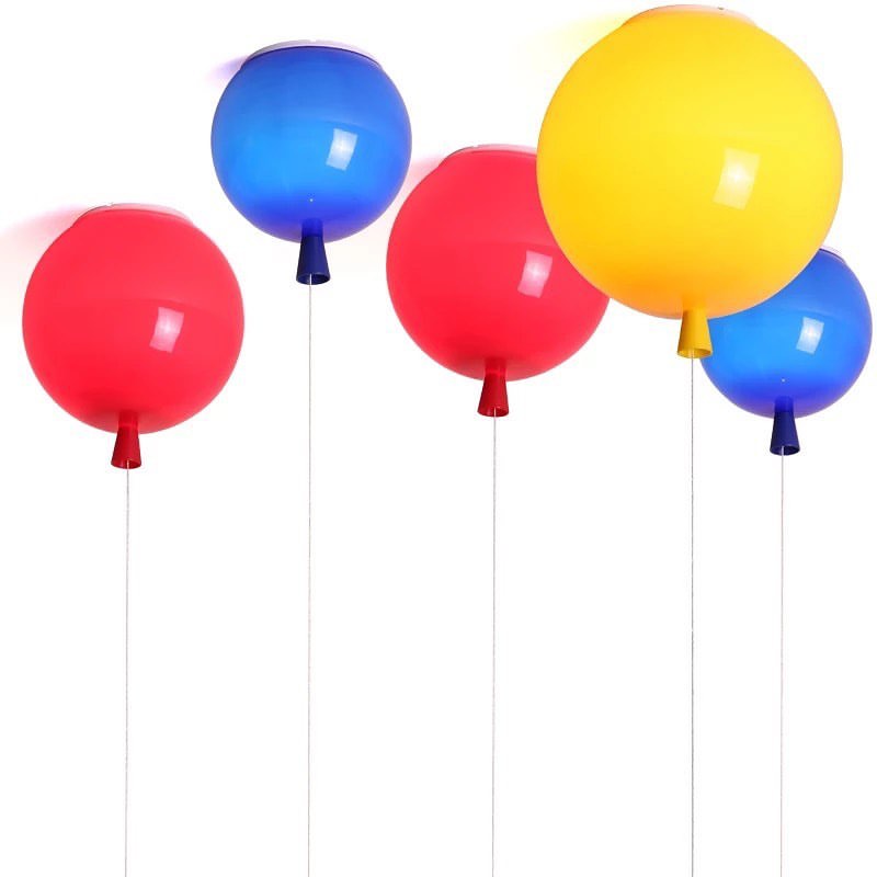 Playful Balloon Ceiling Lights - Multicolor for Kids Room