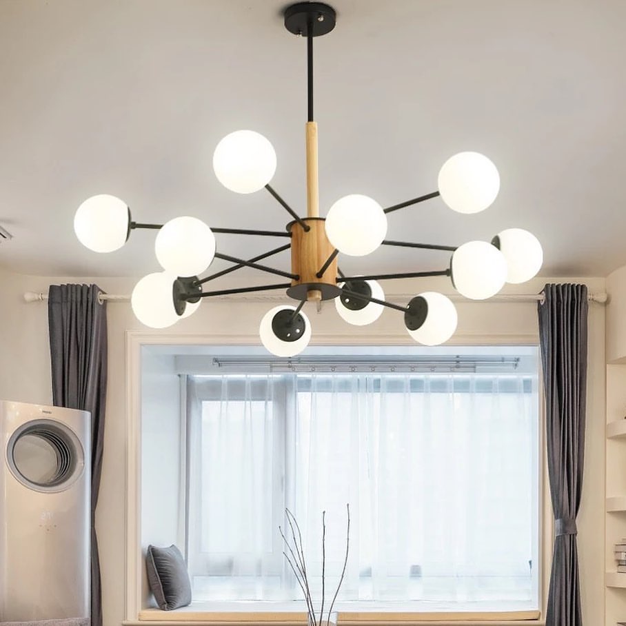 Modern Globe Chandelier