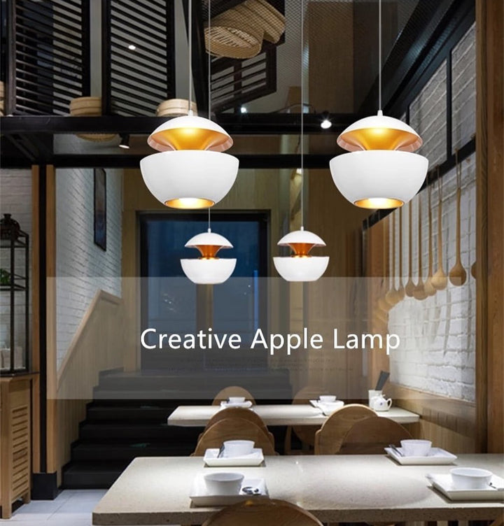 Modern Pendant Light with Unique Dual-Dome Design