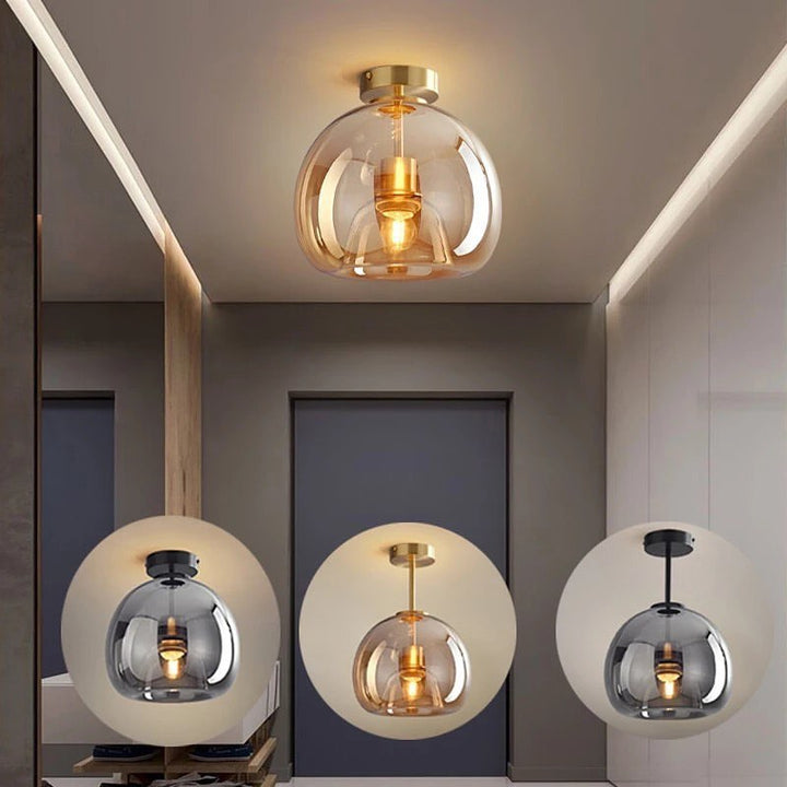 Modern Glass Pendant Light