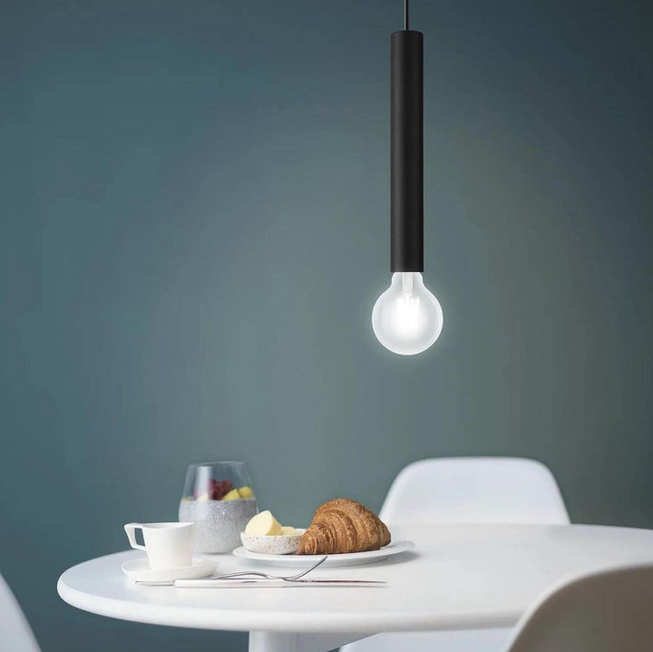 Minimalist Cylinder Pendant Light Set for Dining Room