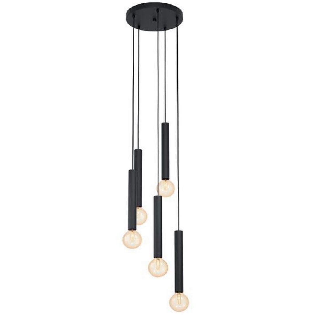 Minimalist Cylinder Pendant Light Set for Dining Room